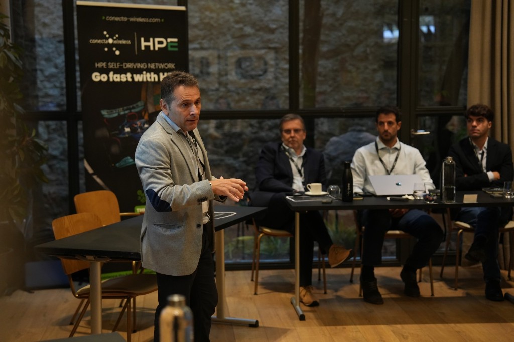 Intervención en Innovation Labs de Conecta Wireless y HPE